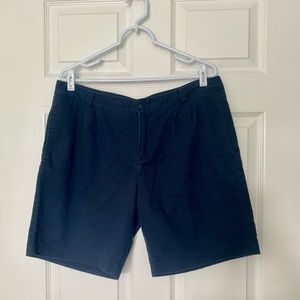 Lands End Navy Shorts, size 14